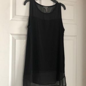 Vince Camuto Shear Trim Top